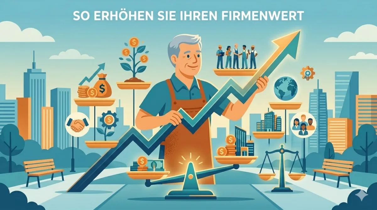 So erhöhen Sie Ihren Firmenwert