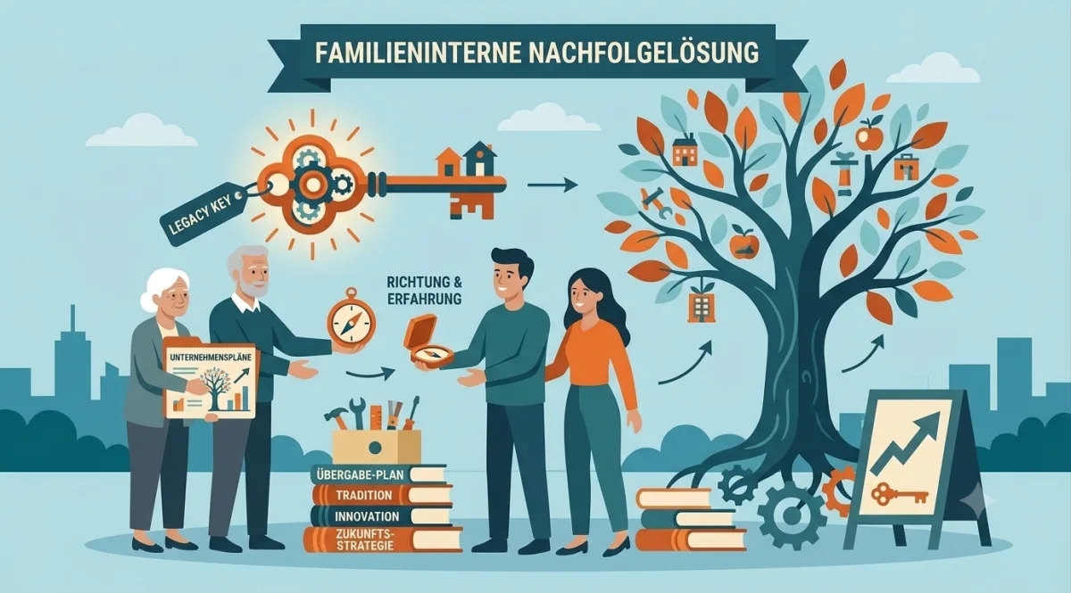 Familieninterne Nachfolge: Die Sicht des Firmeninhabers/der Firmeninhaberin
